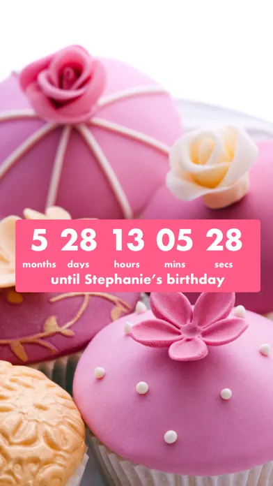 Capturas de tela do Birthday Countdown ‎