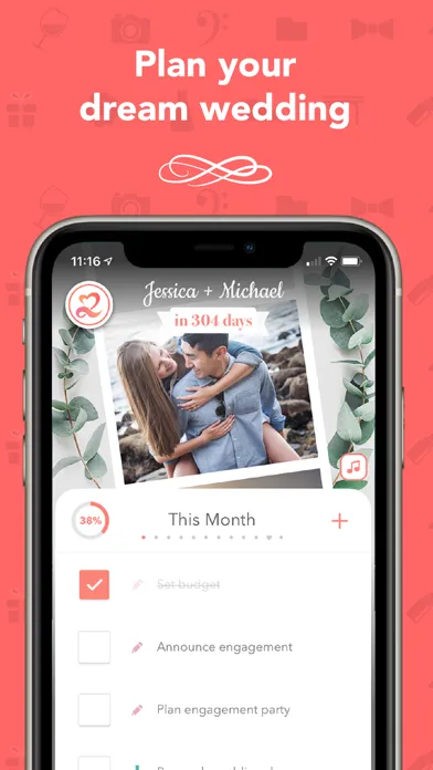 Zrzuty ekranu Wedding Planner ‎