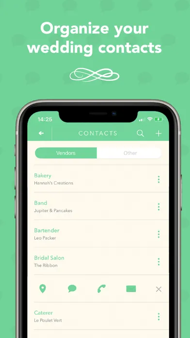 Zrzuty ekranu Wedding Planner ‎
