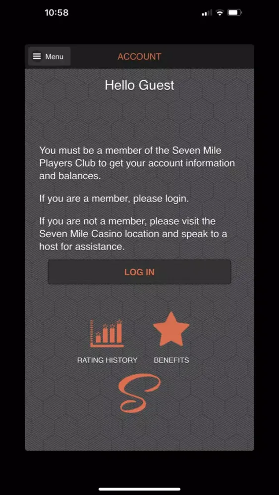 Capturas de pantalla de Seven Mile Casino Mobile App