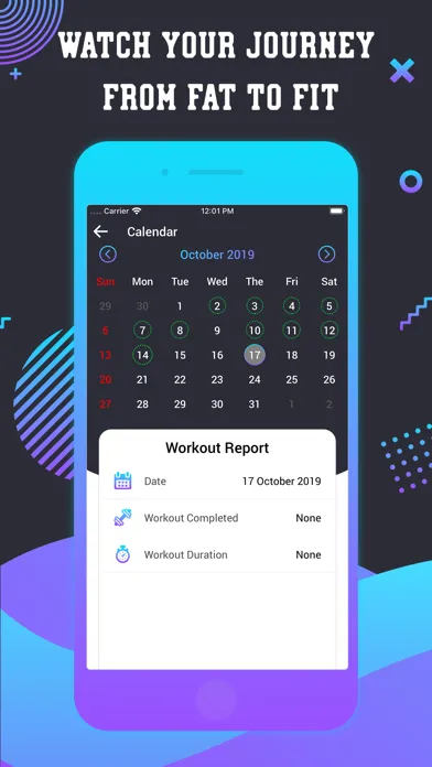 Ảnh chụp màn hình của 7 Minute Workout for Fitness