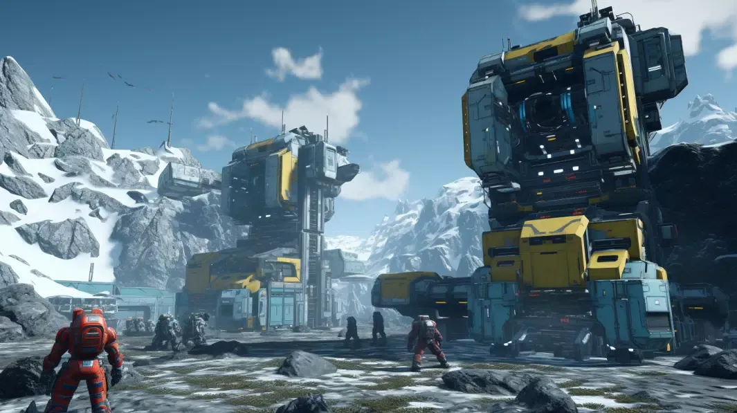 Capturas de tela do Ark of War