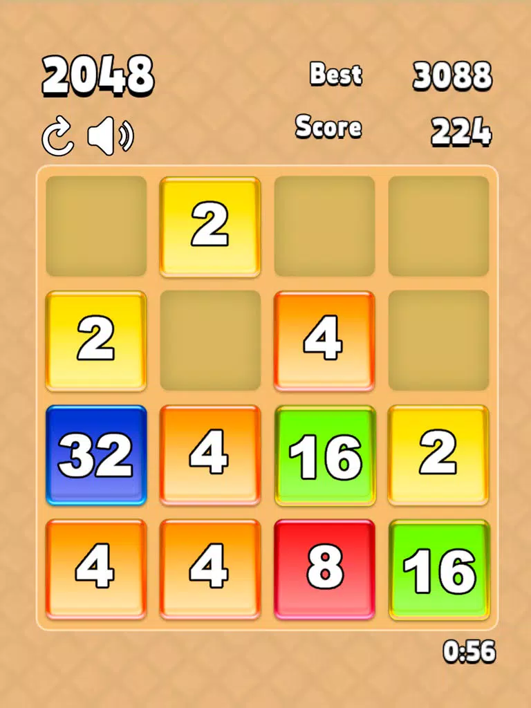 Скриншоты 2048 candy swipe tiles game adventure iPad 