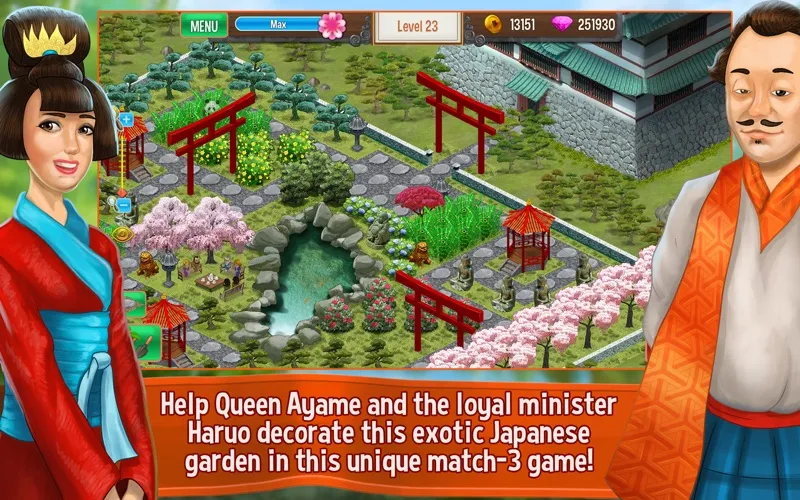Queen's Garden 4:Sakura Season سکرین شاٹس