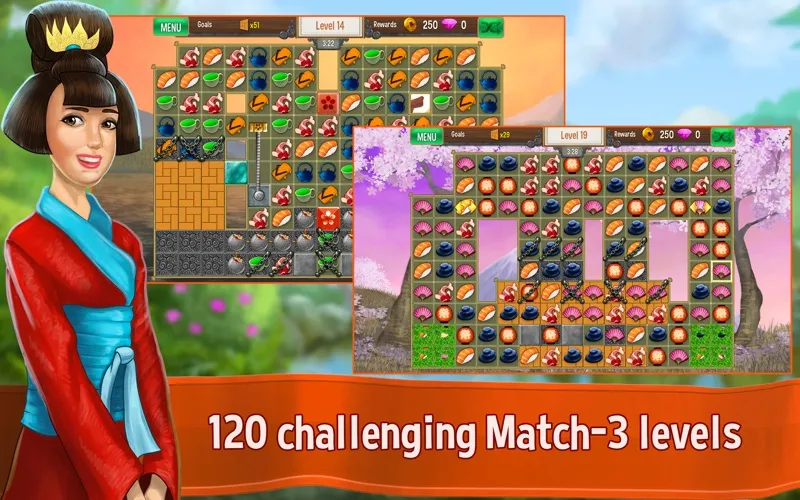 Queen's Garden 4:Sakura Season سکرین شاٹس