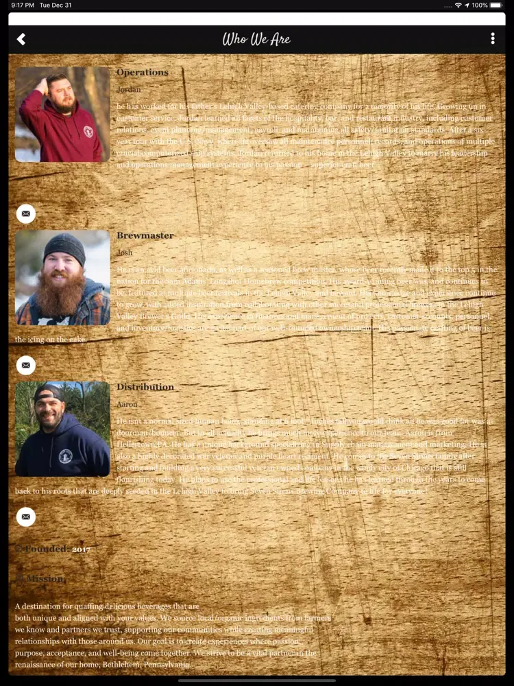 تصاویر Seven Sirens Brewing Company iPad 