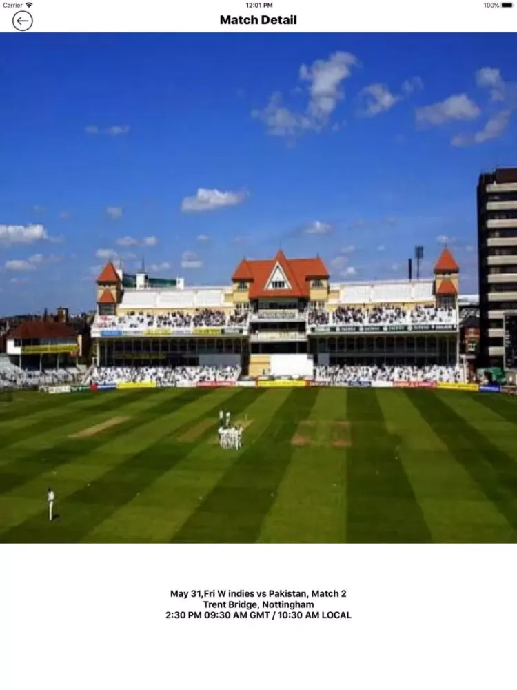 Cricket WC Schedule 2019 iPad  Ekran Görüntüleri