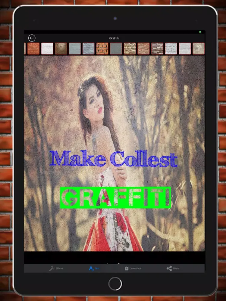 تصاویر Graffiti Effects Photo Editor iPad 