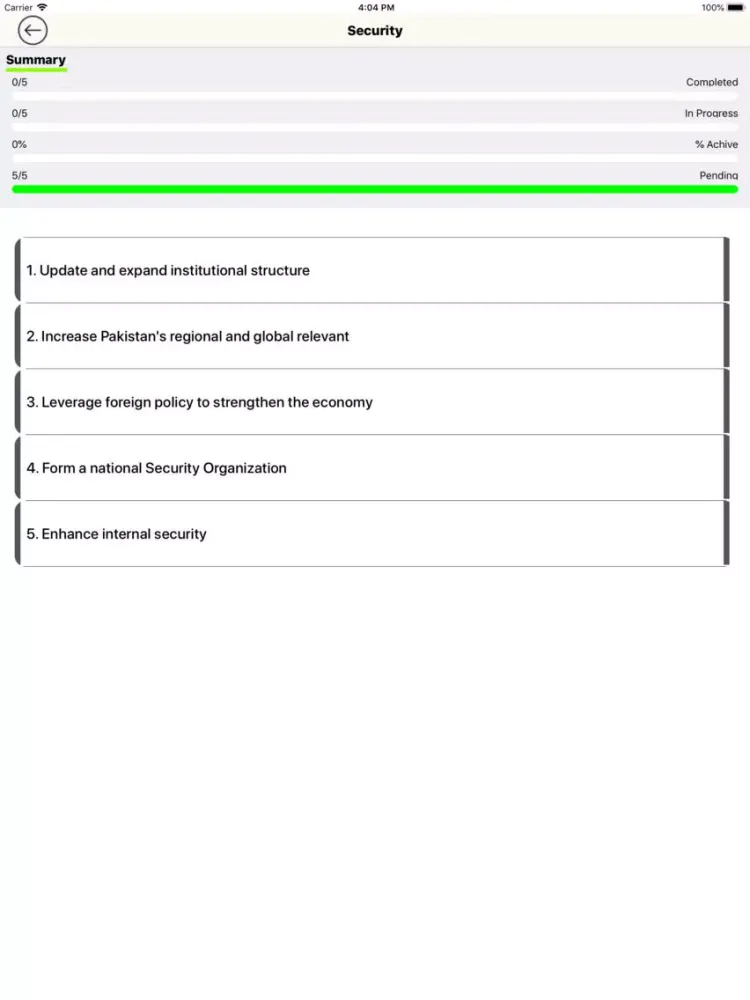 Capturas de tela do Kaptan Meter – 100 Days Agenda iPad 