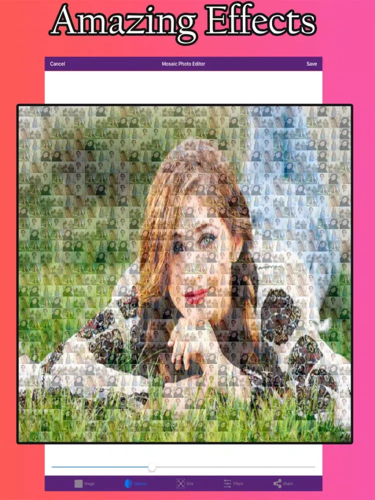Mosaic Photo Collage Maker iPad  Ekran Görüntüleri