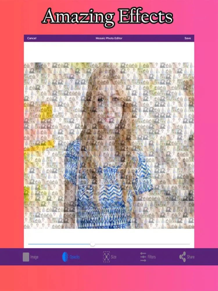 Mosaic Photo Collage Maker iPad  Ekran Görüntüleri