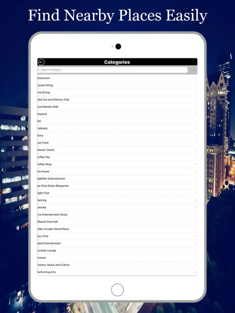 Ảnh chụp màn hình của GPS Route Finder – Route Maps iPad 