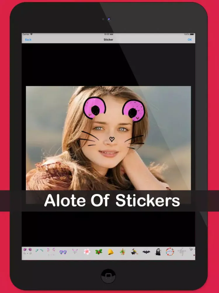 Pic Stickers & Filters Camera iPad  스크린샷