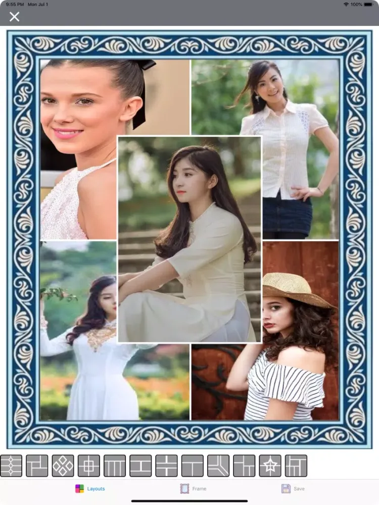 Captures d'écran de Photo Editor – Mosaic Collage iPad 