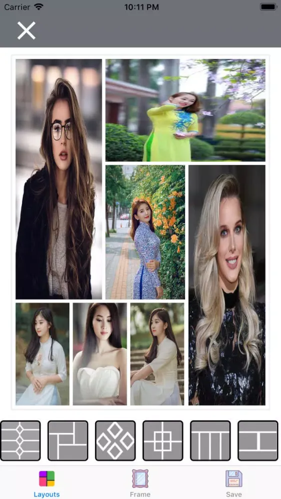 Captures d'écran de Photo Editor – Mosaic Collage