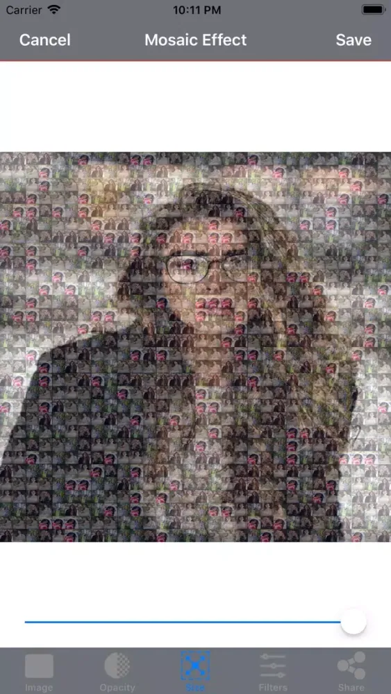 Captures d'écran de Photo Editor – Mosaic Collage