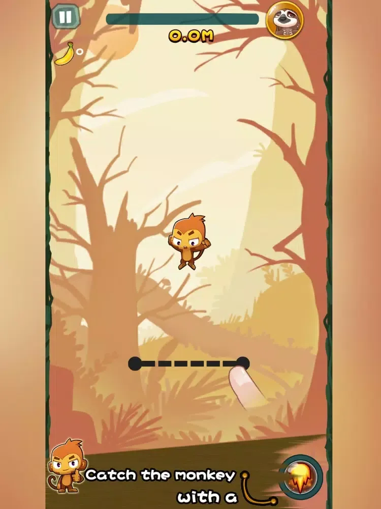 Zrzuty ekranu Jump Monkey:Saving Amazon iPad 