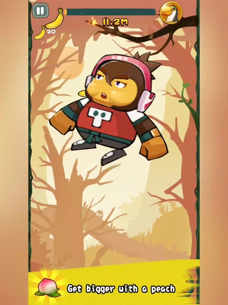 Zrzuty ekranu Jump Monkey:Saving Amazon iPad 
