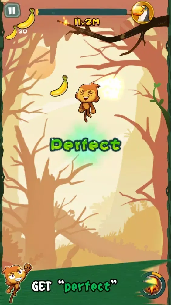 Zrzuty ekranu Jump Monkey:Saving Amazon