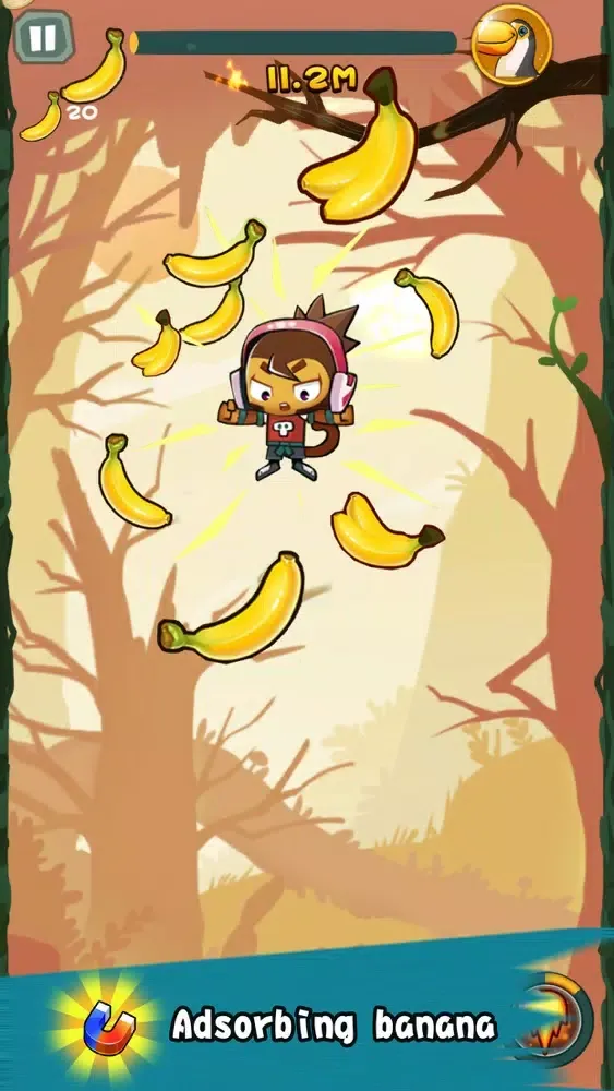 Zrzuty ekranu Jump Monkey:Saving Amazon