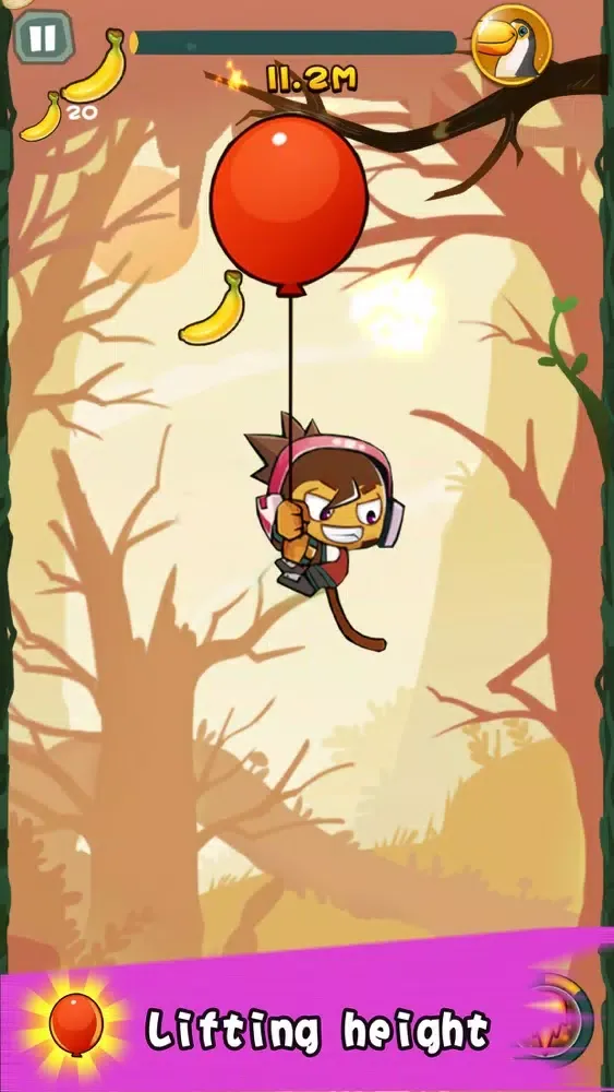 Zrzuty ekranu Jump Monkey:Saving Amazon
