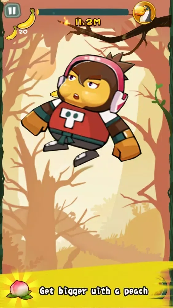 Zrzuty ekranu Jump Monkey:Saving Amazon