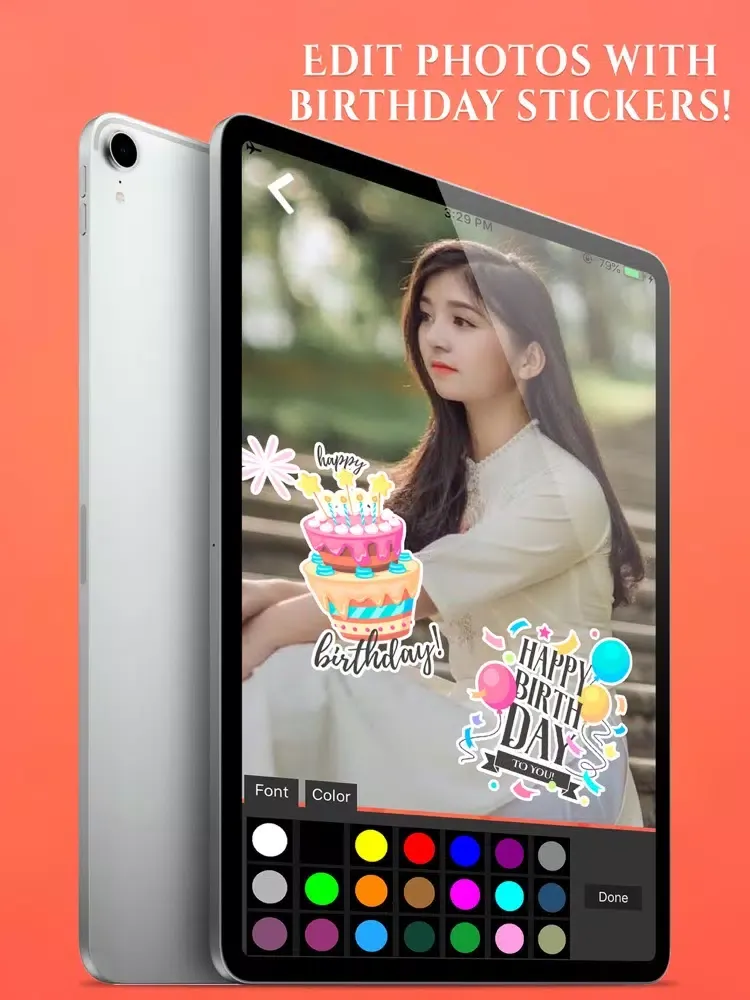 New Birthday Song with Name iPad  スクリーンショット