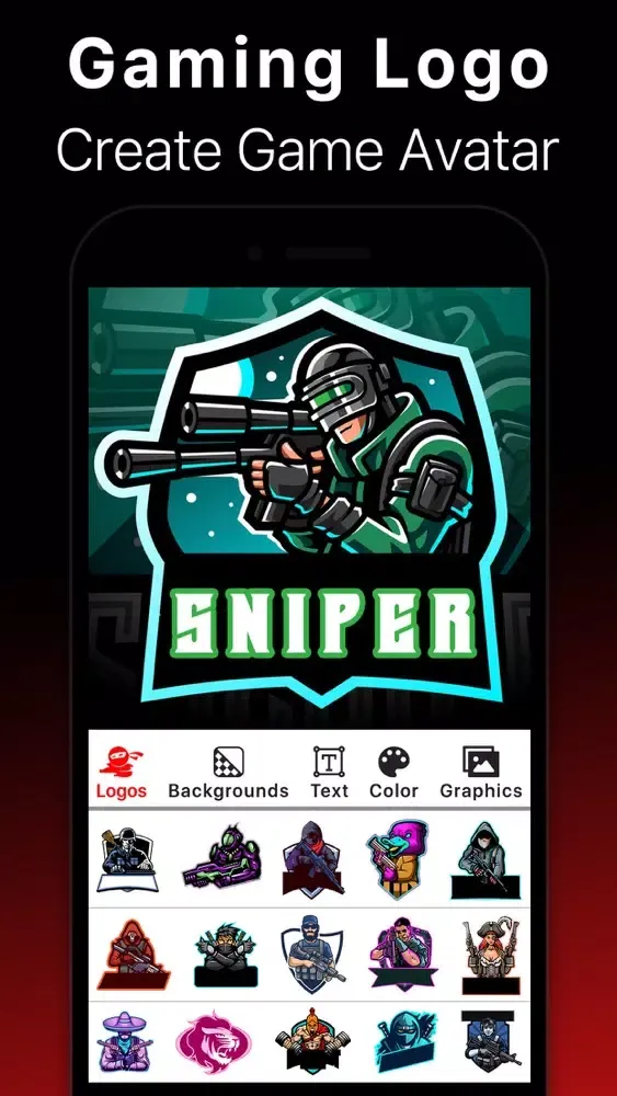 Logo Gaming Clan Esports Maker应用截图