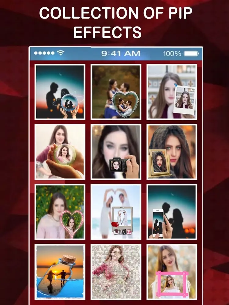 Mosaic Editor Photo Collage iPad  스크린샷