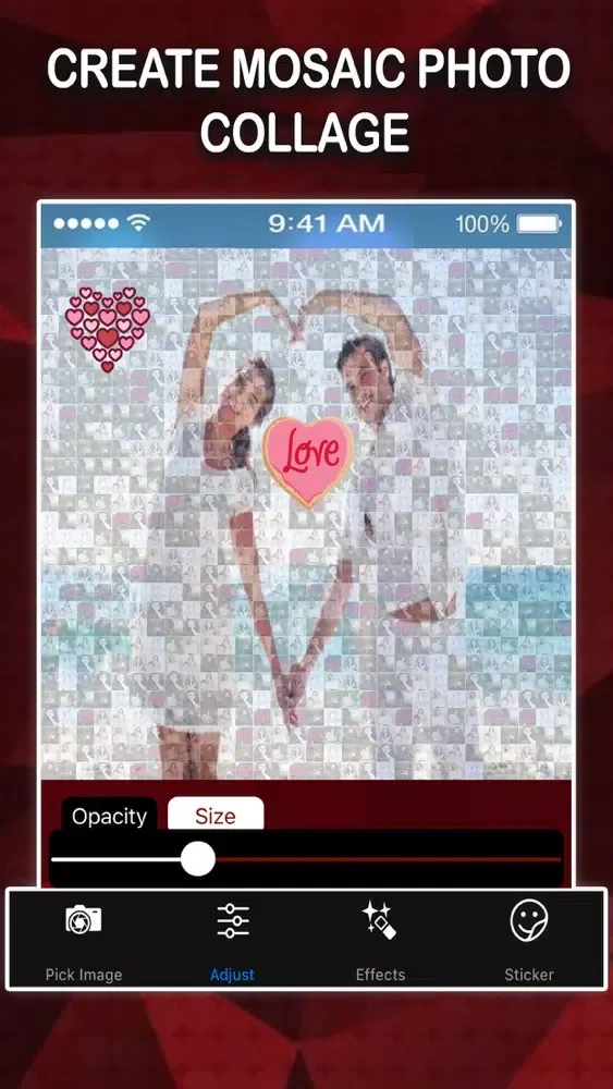 Mosaic Editor Photo Collage 스크린샷