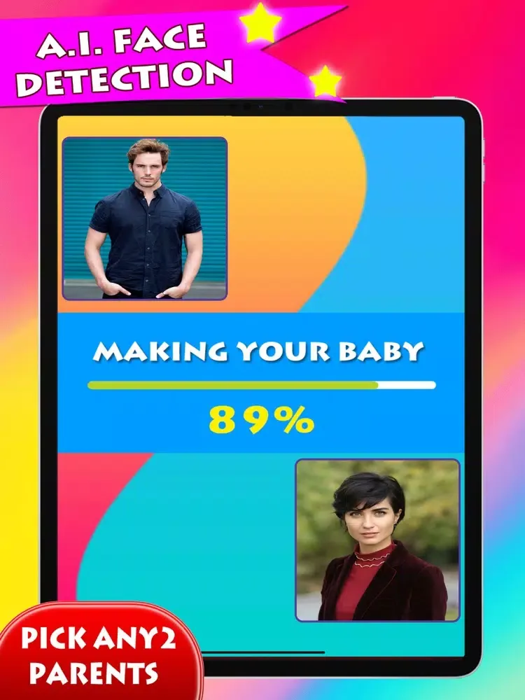 Screenshot di My Future Baby Face Generator iPad 