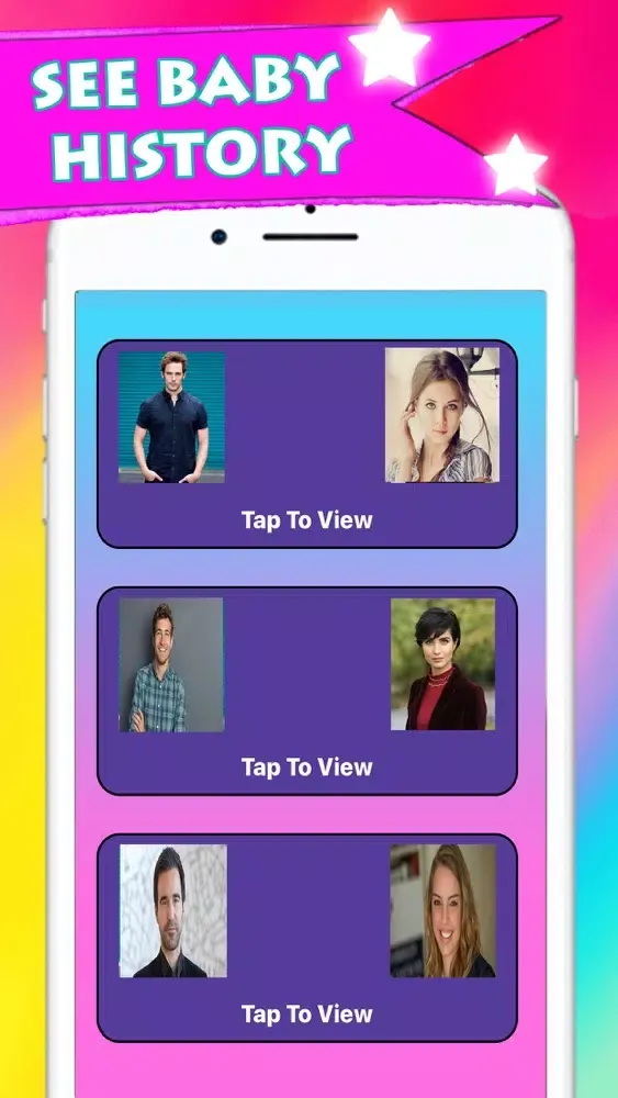 Screenshot di My Future Baby Face Generator