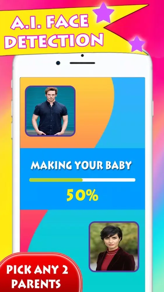 Screenshot di My Future Baby Face Generator