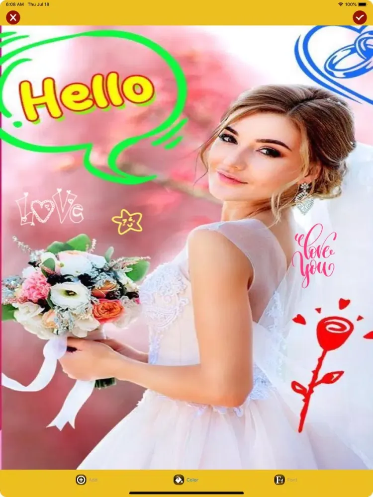 تصاویر Photo Effects & Stickers iPad 