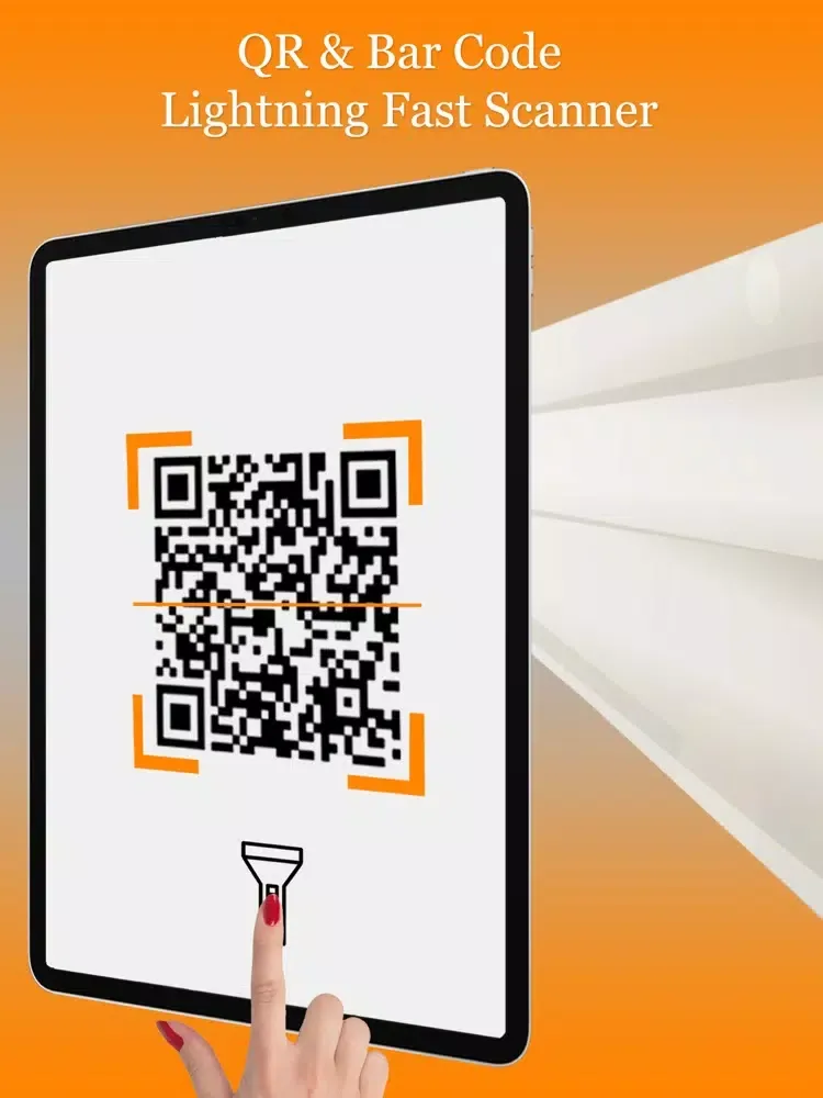 تصاویر QR Code Scanner Barcode Reader iPad 