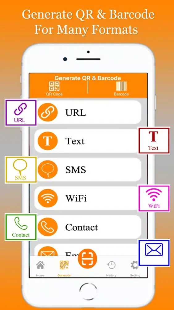 تصاویر QR Code Scanner Barcode Reader