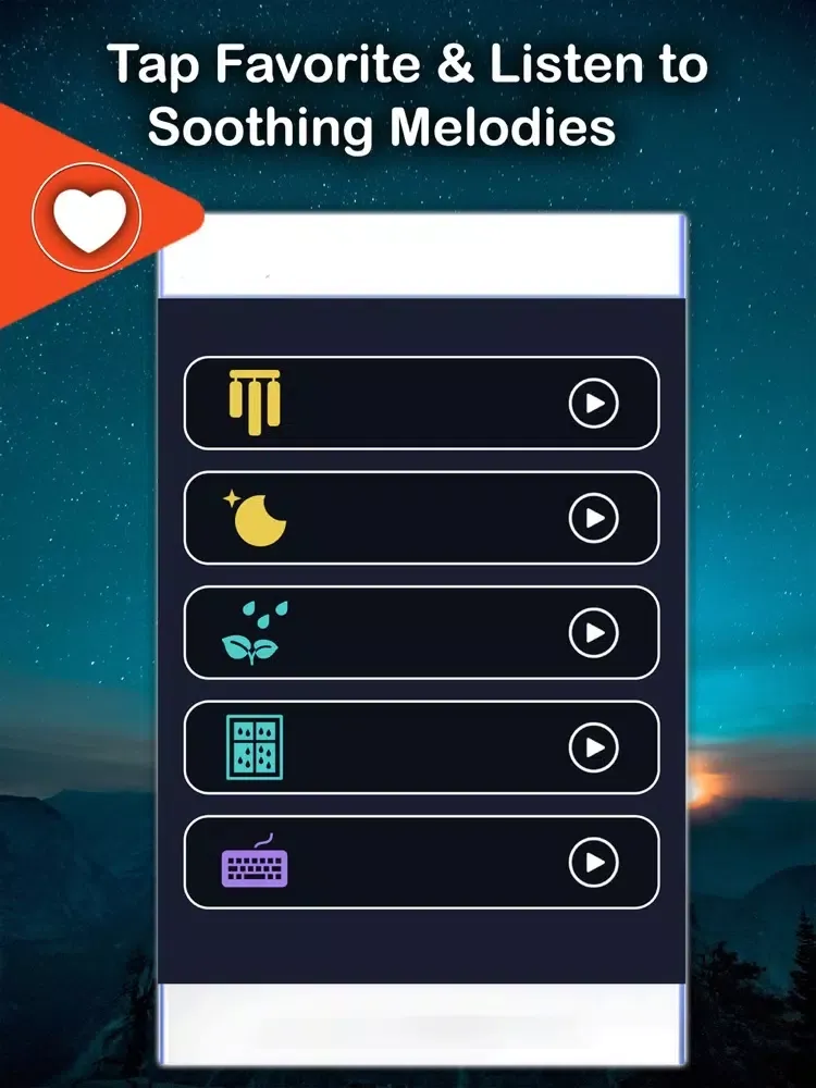 Mediation: Relax, Sleep Sounds iPad  स्क्रीनशॉट