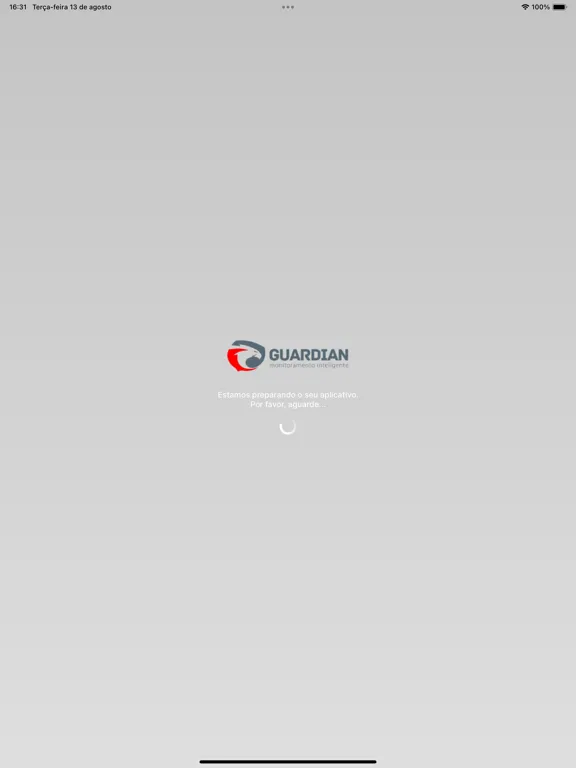Tangkapan skrin GUARDIAN MONIT AO VIVO iPad 
