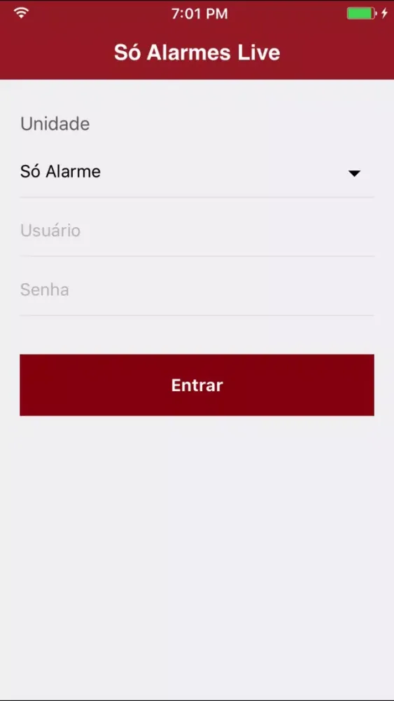 Só Alarme Live スクリーンショット