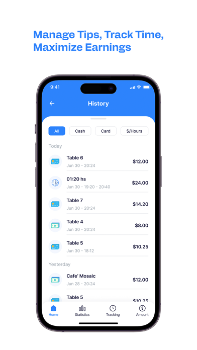 My Coins - your tips tracker! سکرین شاٹس