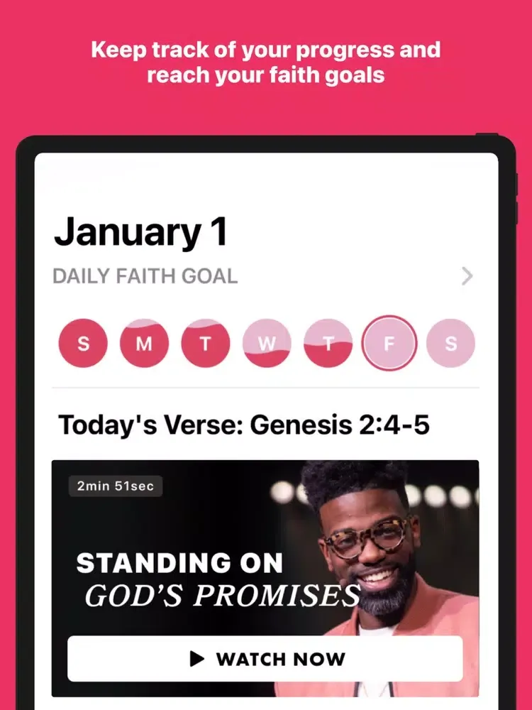 Screenshot di Faithful: Sermons & Prayer iPad 