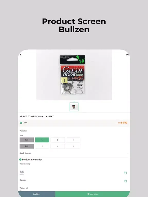 Bullzen iPad  स्क्रीनशॉट