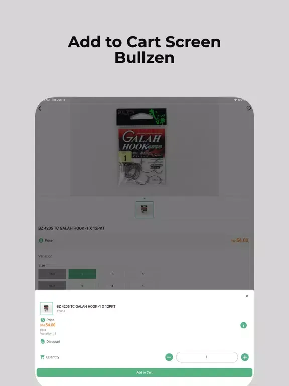 Bullzen iPad  स्क्रीनशॉट