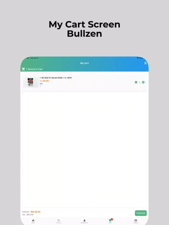 Bullzen iPad  स्क्रीनशॉट