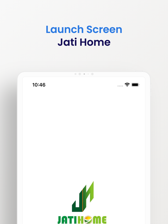 ภาพหน้าจอของ Jati Home iPad 