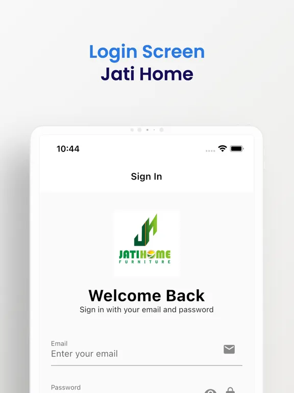 Jati Home iPad  スクリーンショット