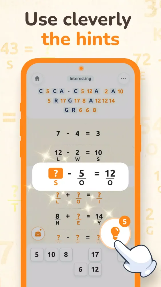 Letter Math－Cross Logic Puzzle Screenshots