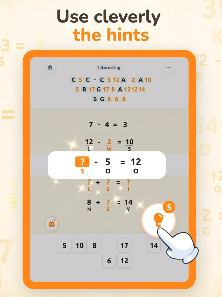 Letter Math－Cross Logic Puzzle Screenshots