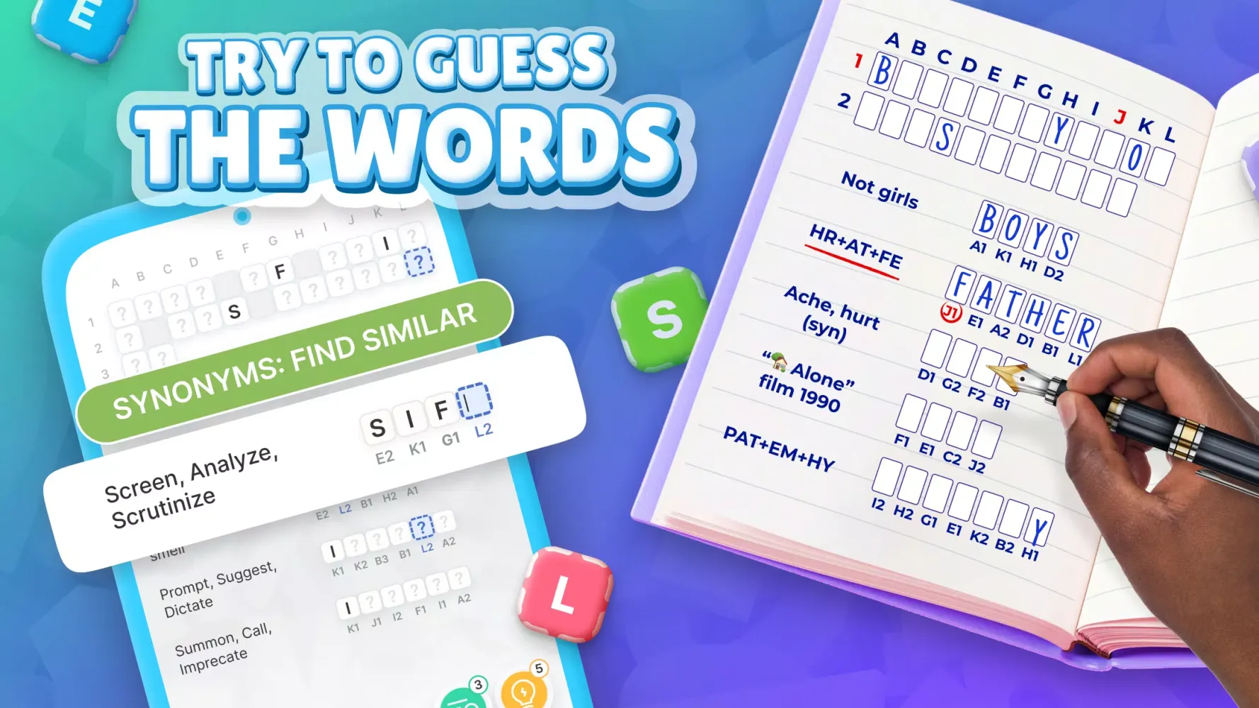 Acrostics－Cross Word Puzzles应用截图