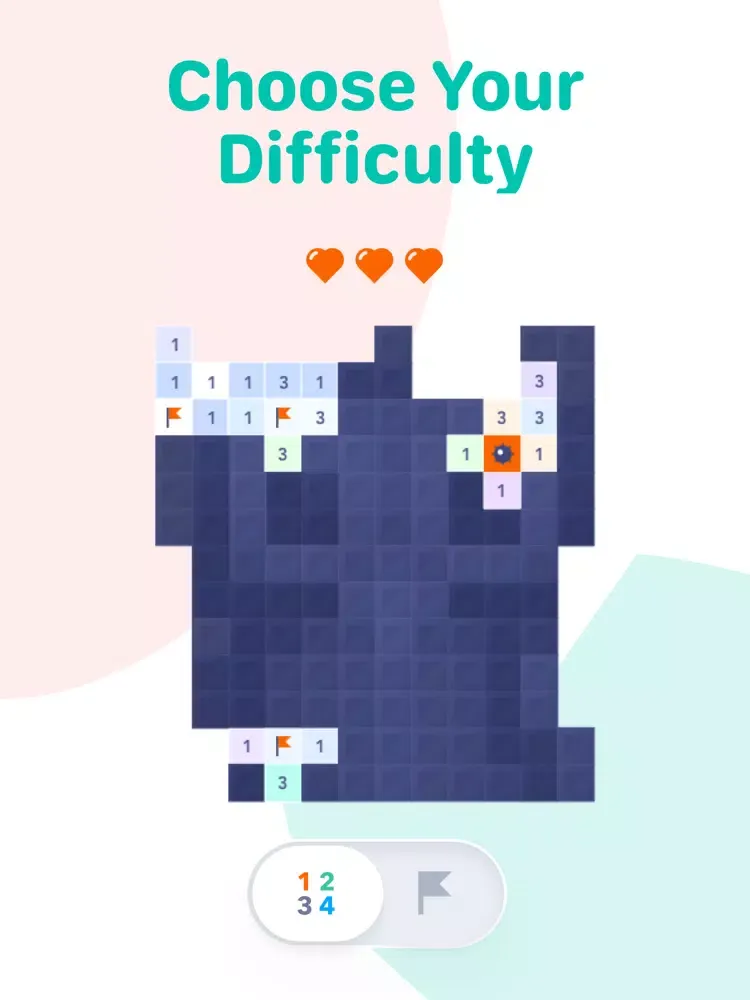 Minegram - New Minesweeper iPad  Ekran Görüntüleri